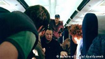 «صحنه ای از فلم «یونایتد 93»
