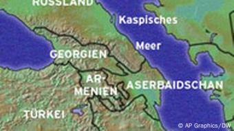 Rangelei Um Den Kaukasus Und Das Kaspische Meer Deutschland Dw 04 05 2006