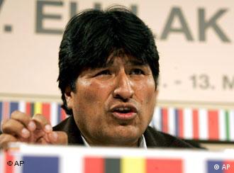 Wankt nicht: Evo Morales