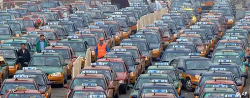 Taxis in China - Grossbild