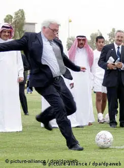 德外长施泰因迈尔在沙特“显身脚”