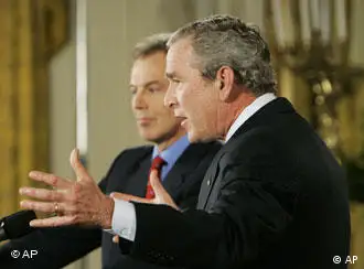 布什，布莱尔承认伊拉克政策有误