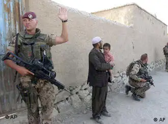 联邦国防军士兵在阿富汗
