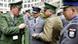 Four police officers from different European countries Four police officers from different European countries