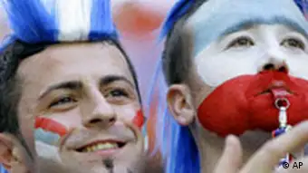 WM Fußball Serbien Fan