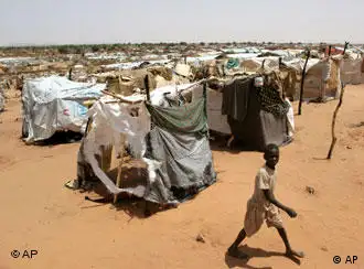 苏丹战乱中的难民