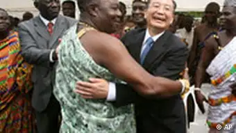 Wen Jiabao in Ghana