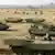 Израелски тенкови на позиција кај градот Рафах