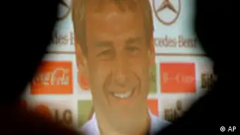 Pressekonferenz vor Viertelfinale Jürgen Klinsmann WM 2006 Deutsche Nationalmannschaft Trainer