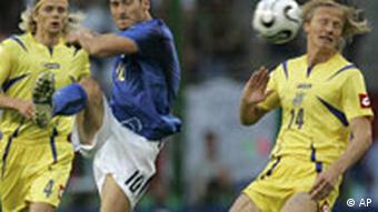 WM 2006 Viertelfinale Italien Ukraine Spielszene