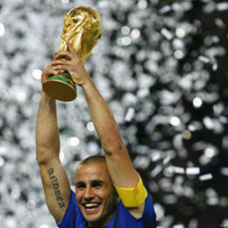 France's soccer team during the World Cup 2006, Final, Italy vs France at  the Olympiastadion stadium in Berlin, Germany on July 9, 2006. The game  ended in a draw 1-1. Italy won