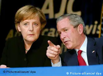布什开始第三次德国之行