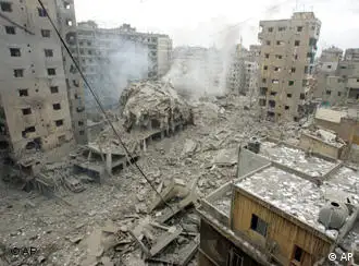 位于黎巴嫩的“真主党”总部被以色列摧毁