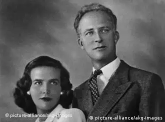 比利时国王利奥波德三世和王后在1941年