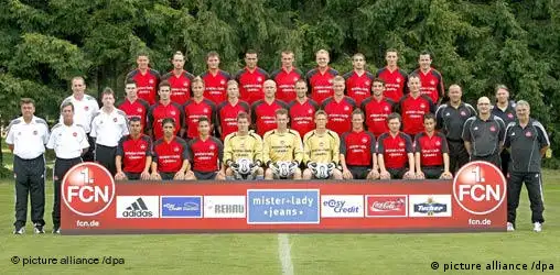 Die Mannschaft des Fußball-Bundesligisten 1. FC Nürnberg, Saison 2006/07