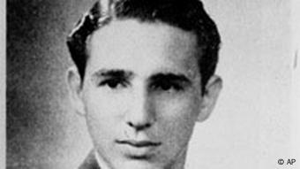 Castro-Foto aus seinem High-School-Buch, 1945 (Quelle: AP)