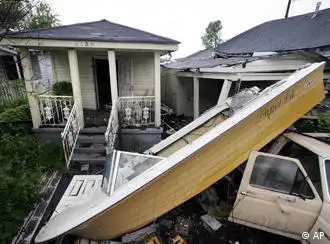新奥尔良遭卡特琳娜飓风袭击一年之后