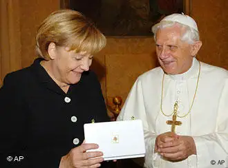 Deutschland Vatikan Angela Merkel beim Papst
