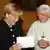 Ангела Меркель и Бенедикт XVI. Фото из архива