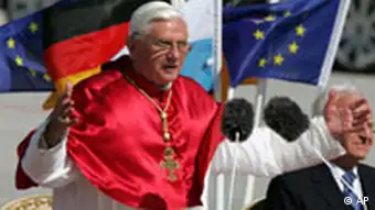 Papst Benedikt in Deutschland Rede Abschied Flughafen München