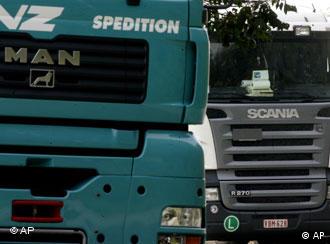 Noch sind sie Konkurrenten: Lkw von MAN und Scania