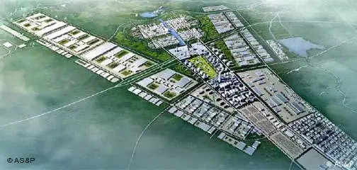 AS&P Skizze der Changchun Automotive Industry Development Area