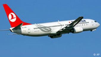 Türkisches Flugzeug entführt