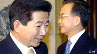 Nordkorea Atom Treffen Südkorea und China in Peking