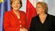 Merkel empfängt die chilenische Präsidentin Bachelet Merkel empfängt die chilenische Präsidentin Bachelet
