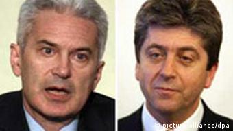 Präsidentenwahl in Bulgarien, Georgi Parwanow und Wolen Siderow