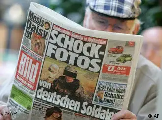 German tabloid Bild first published the photos that sparked a huge scandal