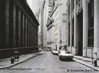 Thomas Struth New York Wall Street 1978 de la Colección Deutsche Bank