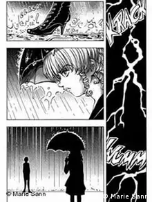 Manga Comic Marie Sann, Regen