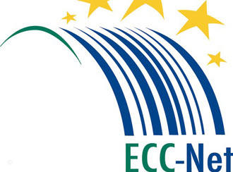 Le logo du Centre Européen des Consommateurs à Kehl (Allemagne)