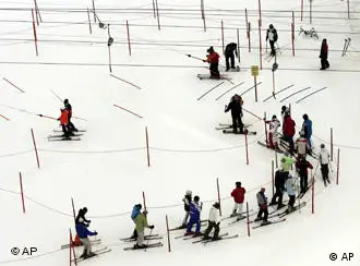 德国著名的滑雪胜地楚格峰