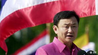 Thaksin Shinawatra während seines Drogenfeldzuges 2003