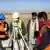 Bauarbeiter vermessen das Gelände in der Region Kandahar, Quelle: dpa