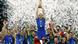 Italian captain Fabio Cannavaro lifts the World Cup Italian captain Fabio Cannavaro lifts the World Cup
