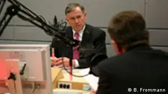 Bundespräsident Horst Köhler besucht Deutsche Welle
