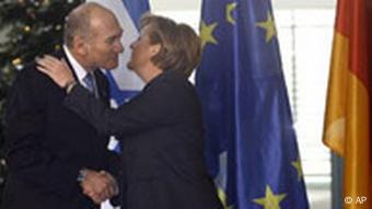 Merkel empfängt Olmert