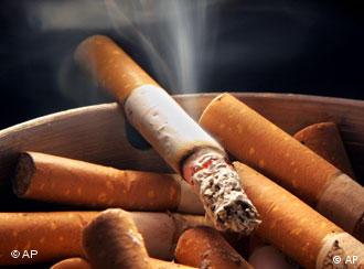 A cigarette in an ashtray