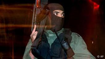 Palästinenser Gebiete Gaza Hamas Milizmann