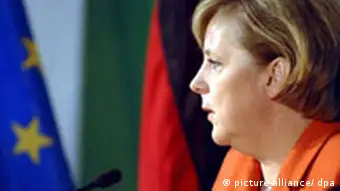 EU Deutschland Angela Merkel Flagge