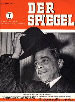 1947年1月4日出版的创刊号“明镜”周刊