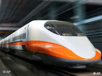Taiwans Hochgeschwindigkeitszug Shinkansen