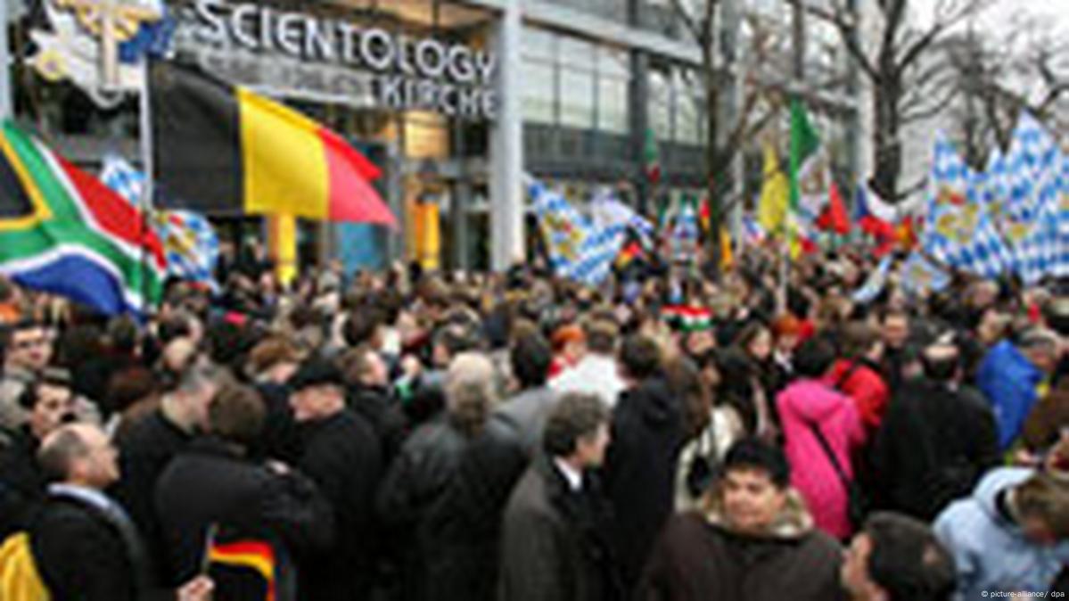 Scientology protest on the way back, I told them they neede…