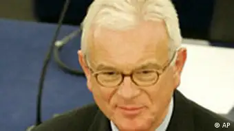 EU Deutschland Hans Gert Pöttering Europaparlament Präsident