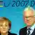 Angela Merkel et Hans-Gert Pöttering, deux Allemands pour piloter l'Europe