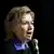 Senatorin Hillary Clinton hält eine Rede, Foto: AP