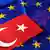 سمبل اتحادیه اروپا و سمیل ترکیه